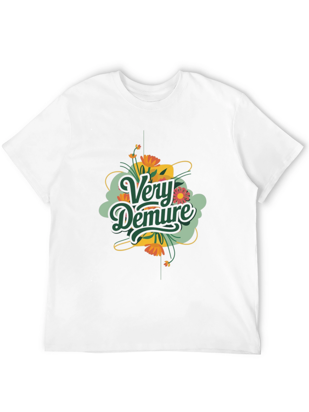 Very Demure Graphic T-Shirt Black