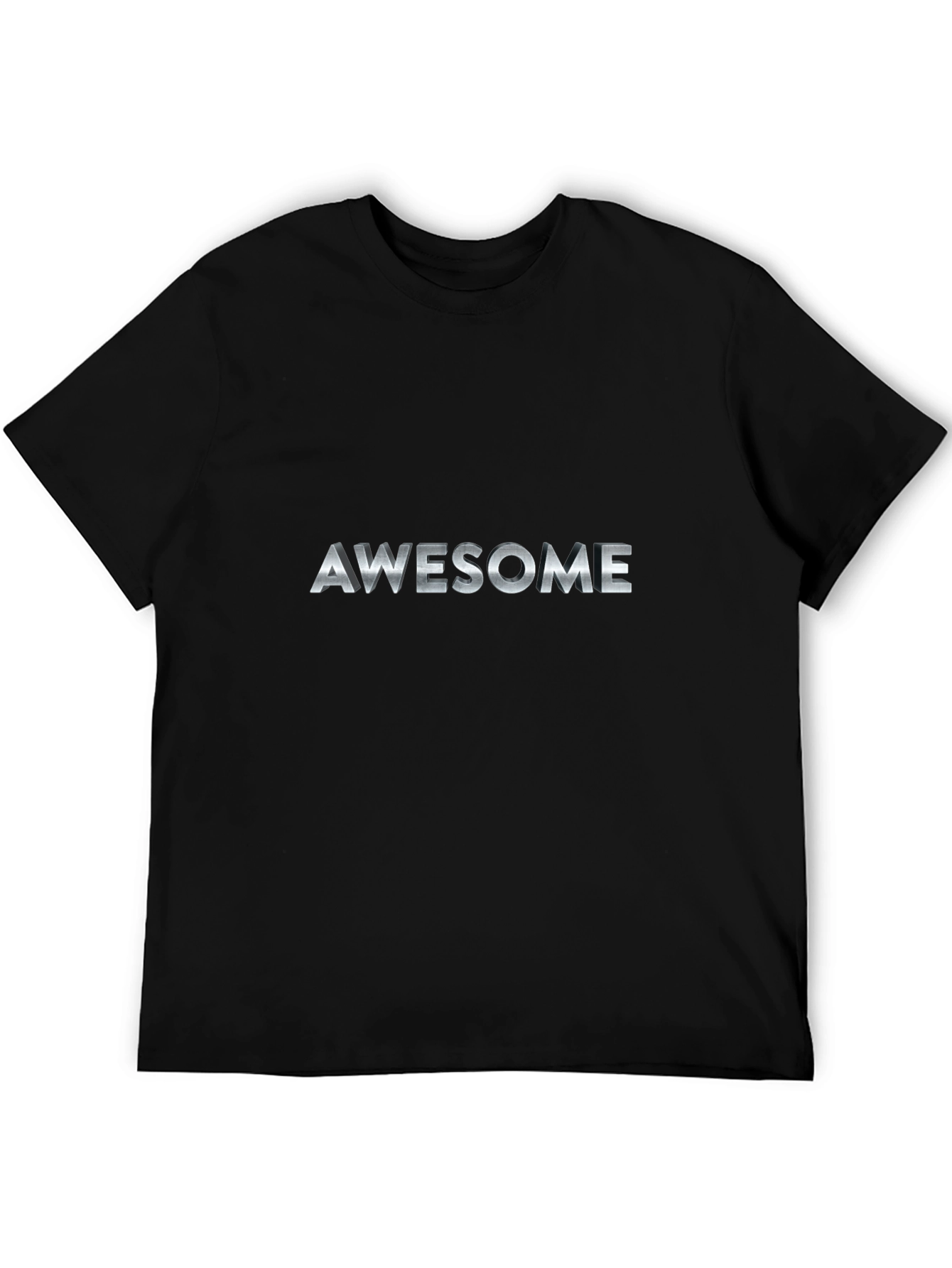 Awesome Graphic Tee - Mens Black T-Shirt