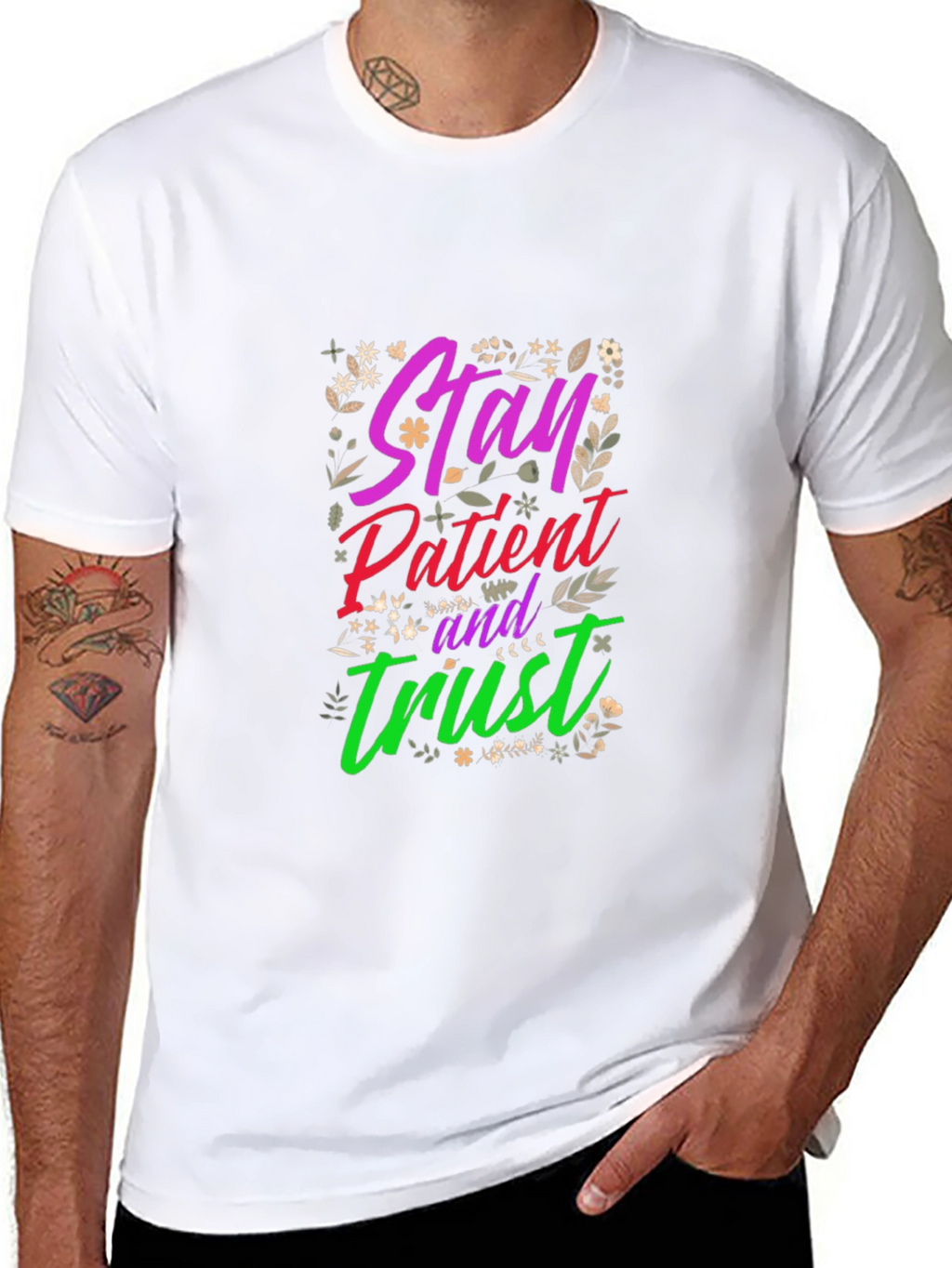 Stay Patient Trust Graphic Tee