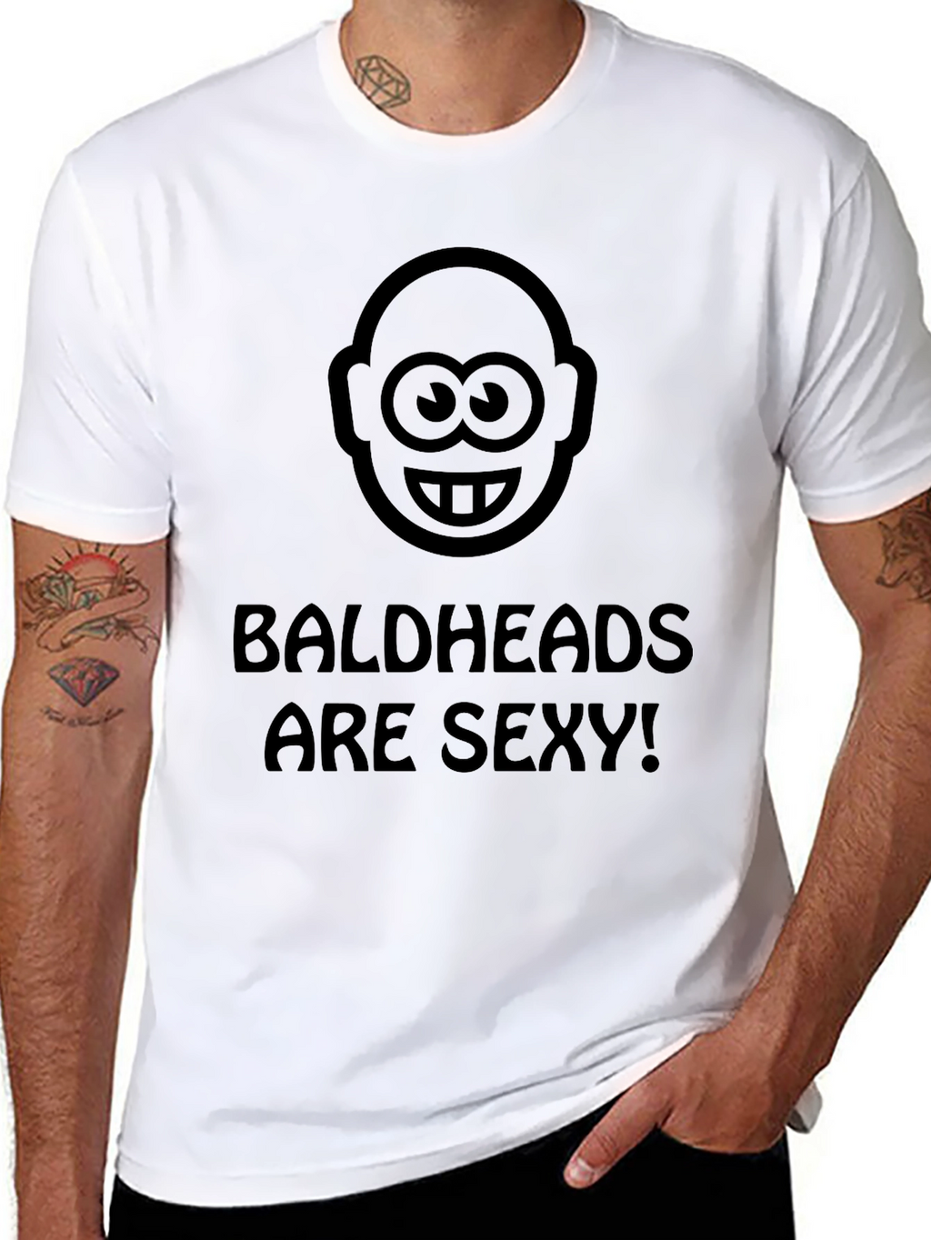 Baldheads Are Sexy! Graphic T-Shirt