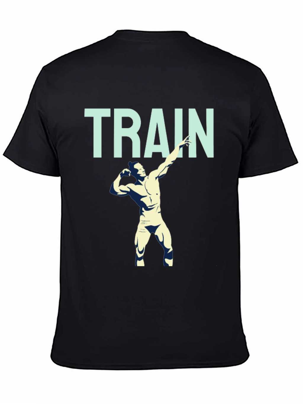 Train Gym T-Shirt Bodybuilder Fitness Workout Tee