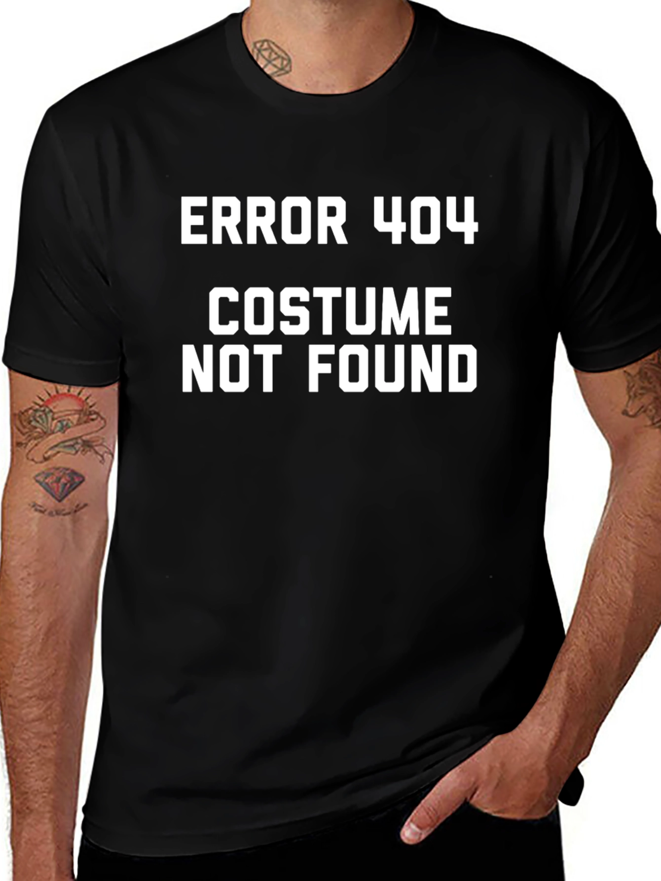 Error 404 Costume Not Found T-Shirt