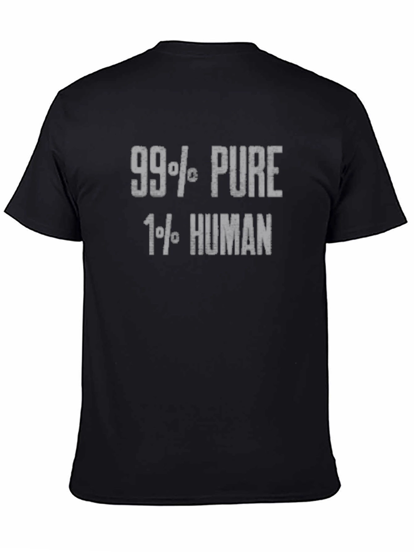 99% Pure 1% Human Graphic T-Shirt