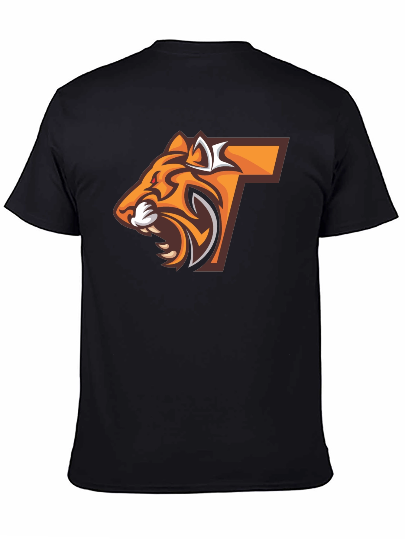 Tiger Logo Black T-Shirt