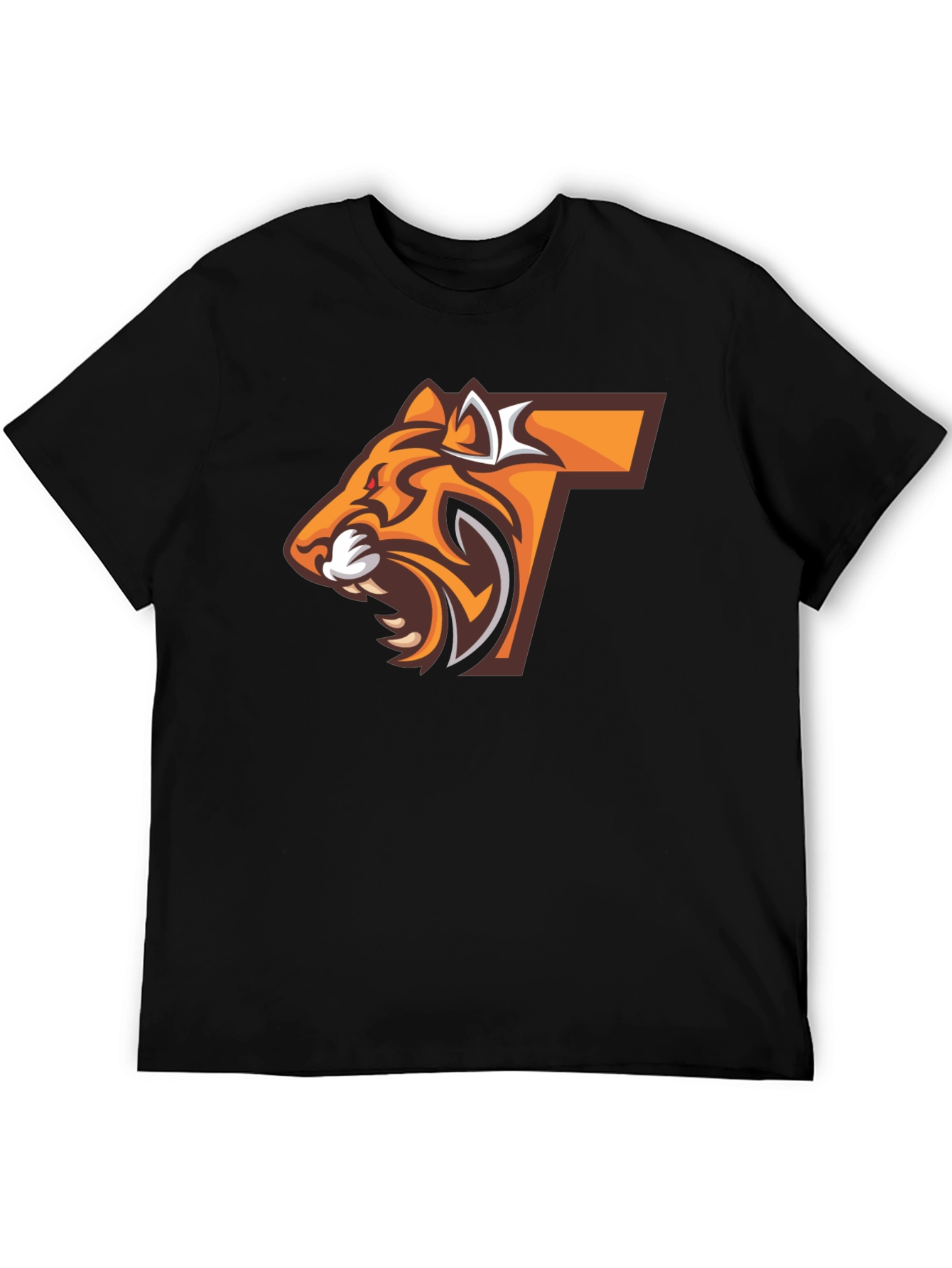 Tiger Logo Black T-Shirt