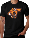 Tiger Logo Black T-Shirt