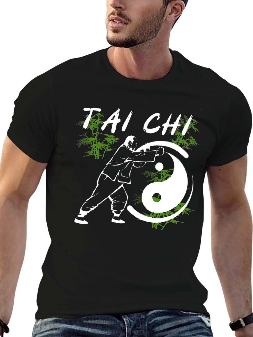 Tai Chi Yin Yang T-Shirt - Martial Arts Design