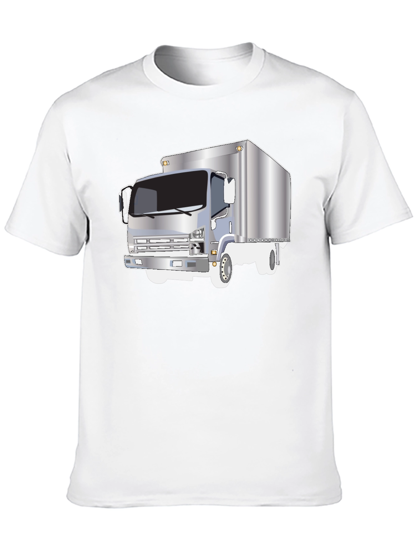 Truck Graphic Tee - Black Cotton Blend