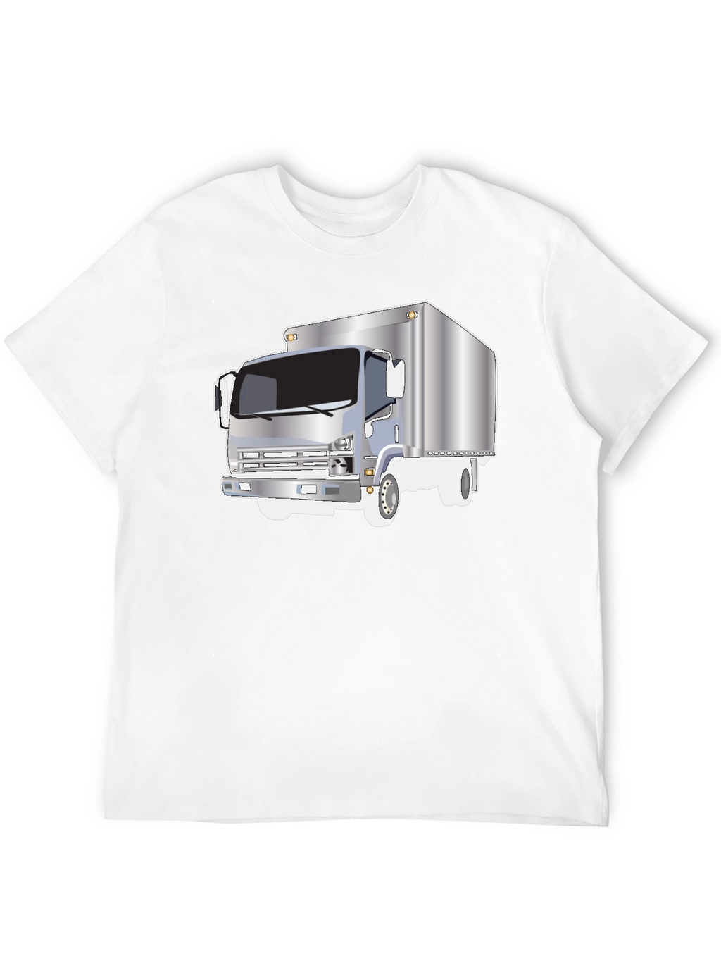 Truck Graphic Tee - Black Cotton Blend