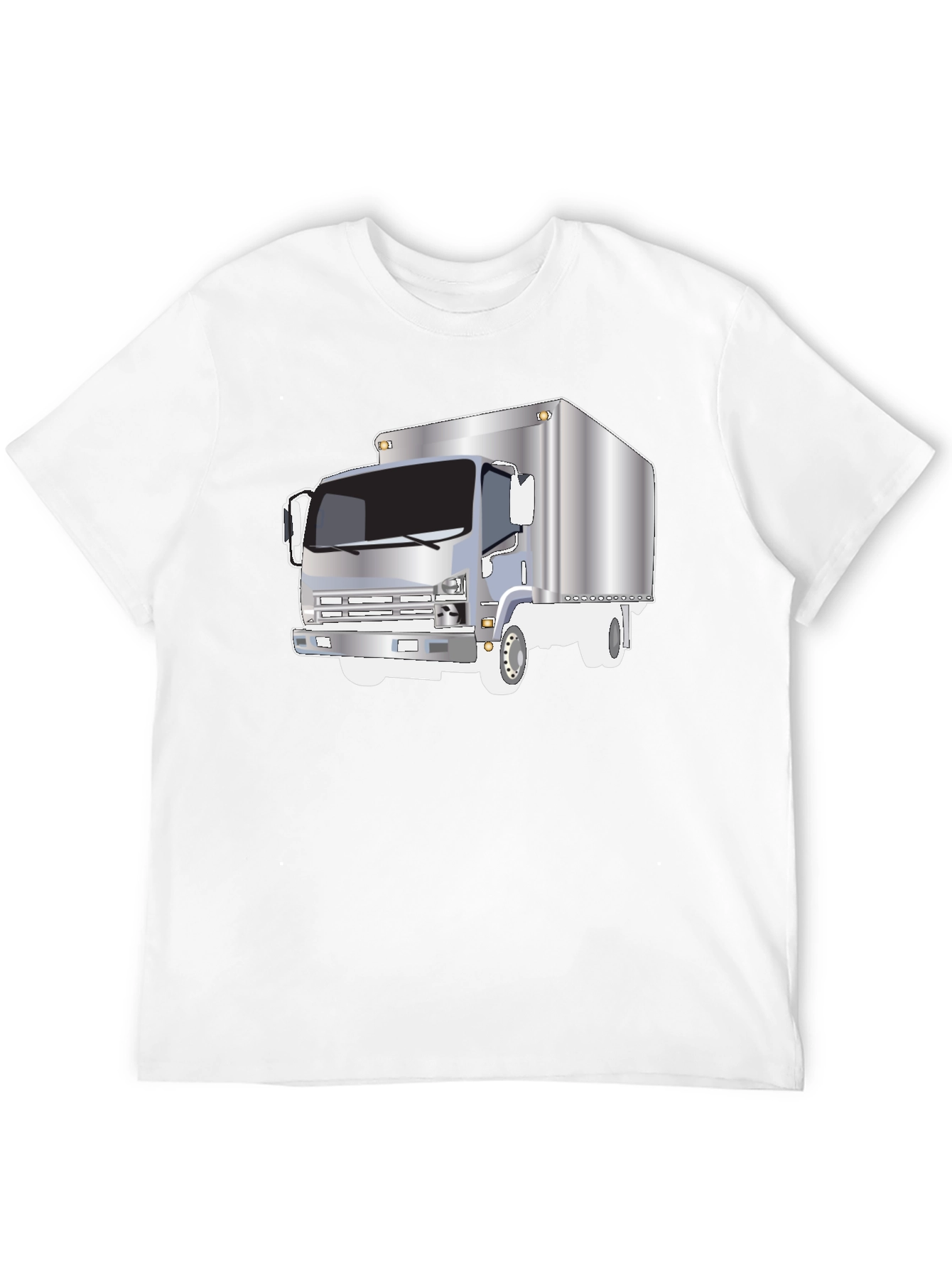 Truck Graphic Tee - Black Cotton Blend