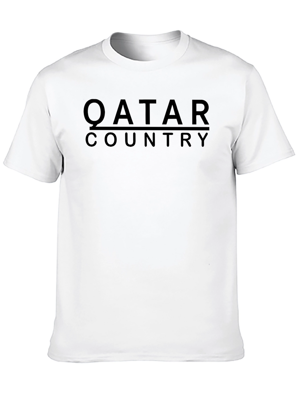 Qatar Country Black T-Shirt - Stylish Graphic Tee