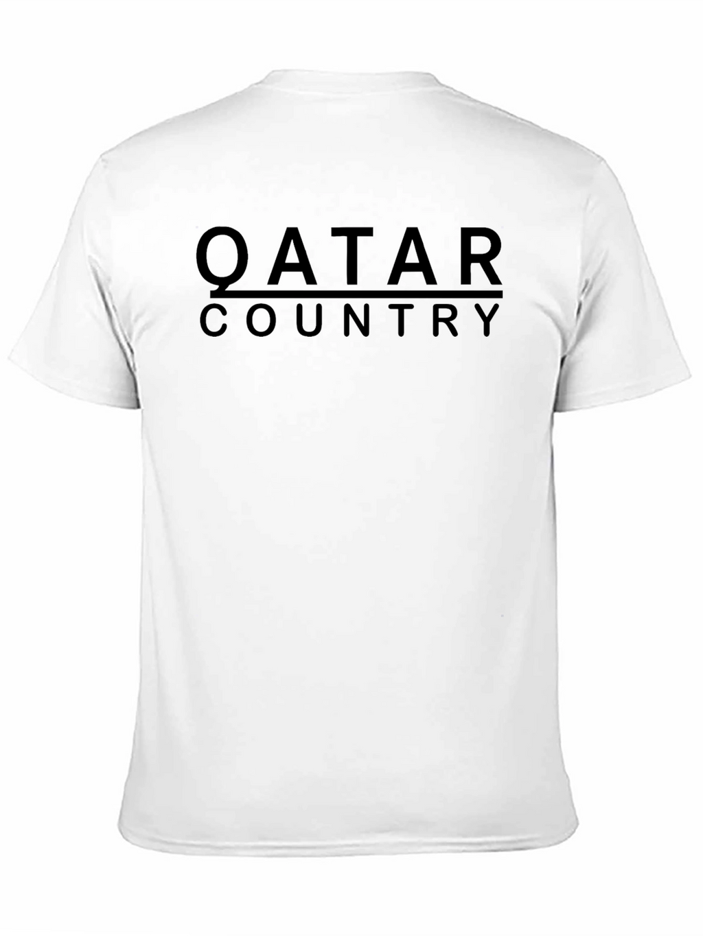 Qatar Country Black T-Shirt - Stylish Graphic Tee