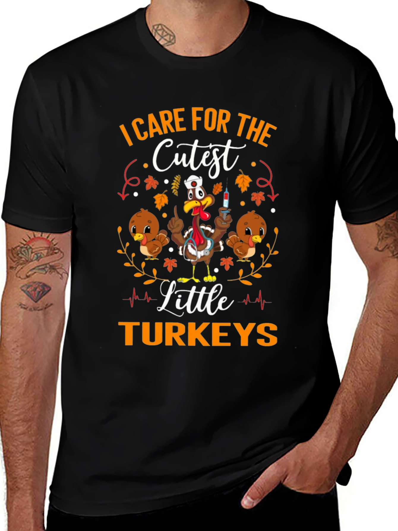 Care for the Cutest Little Turkeys T-Shirt