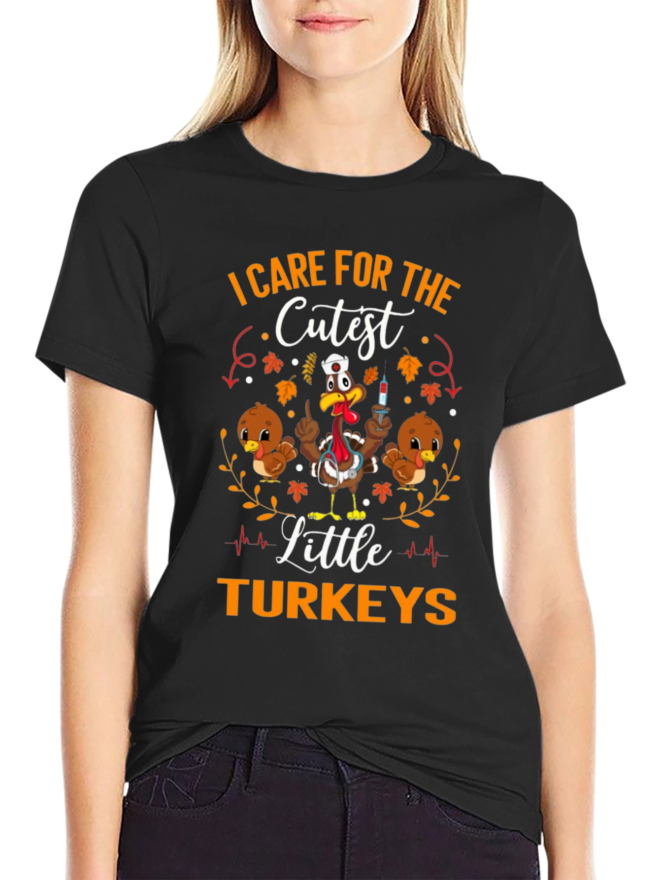 Care for the Cutest Little Turkeys T-Shirt