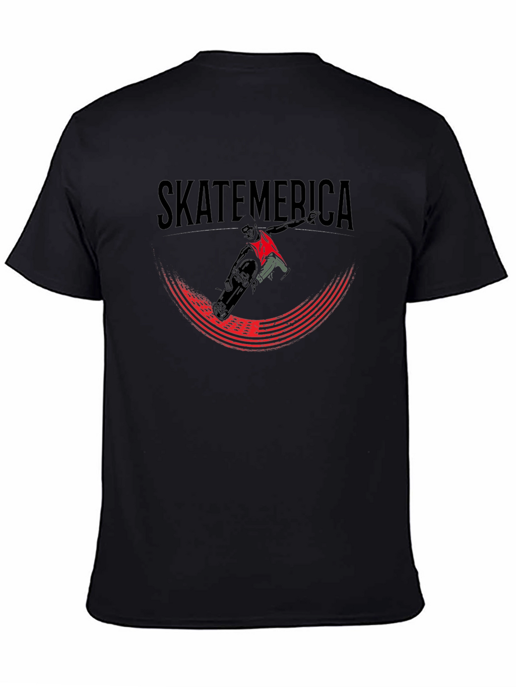 Skateamerica Graphic T-Shirt - Black