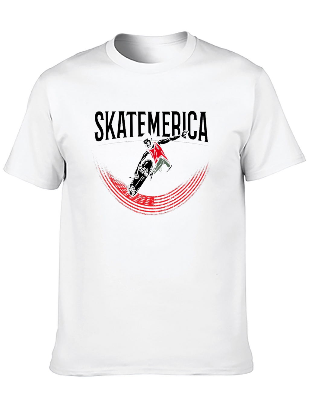 Skateamerica Graphic T-Shirt - Black