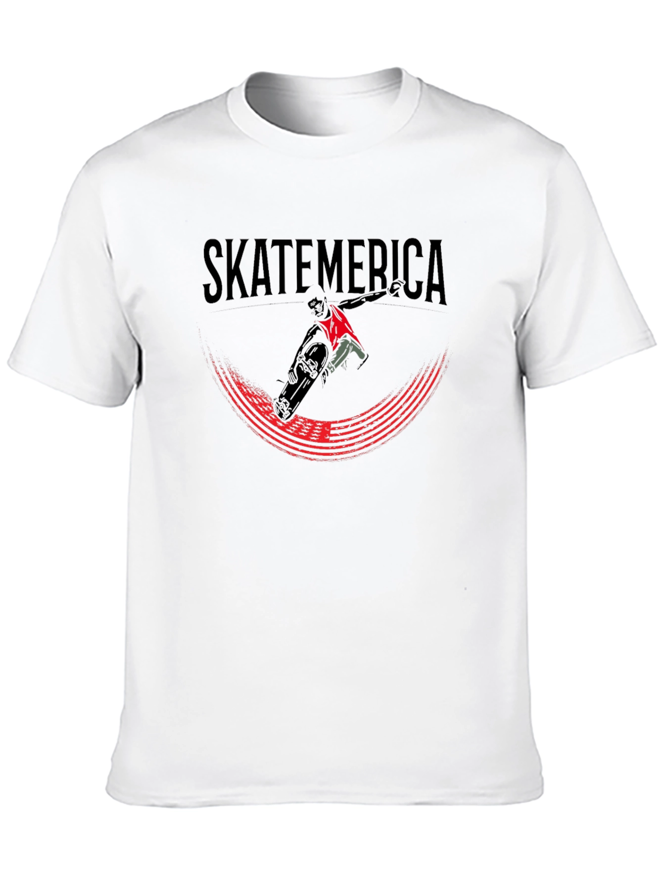 Skateamerica Graphic T-Shirt - Black