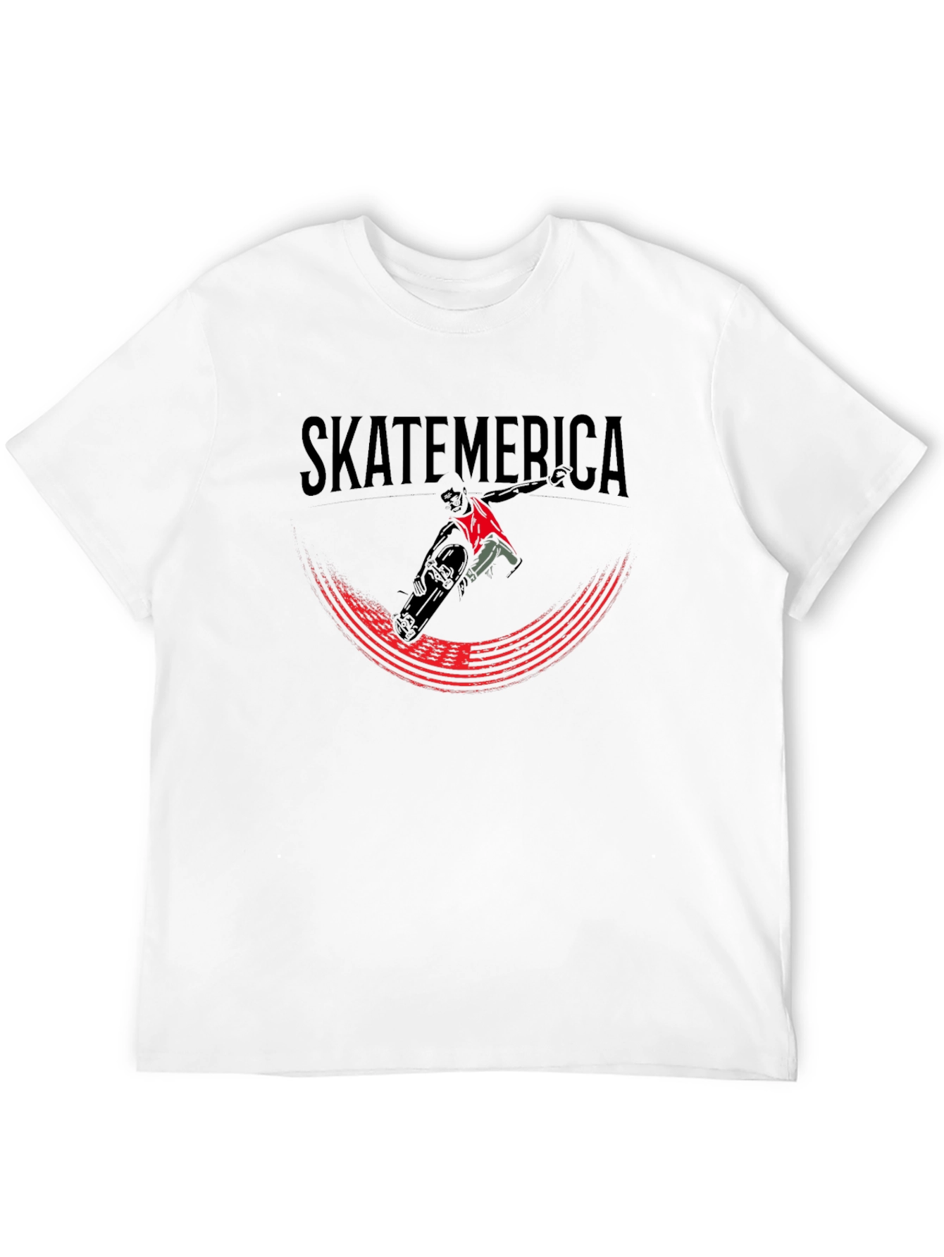 Skateamerica Graphic T-Shirt - Black