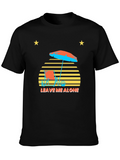 Leave Me Alone Graphic T-Shirt - Beach Vibes