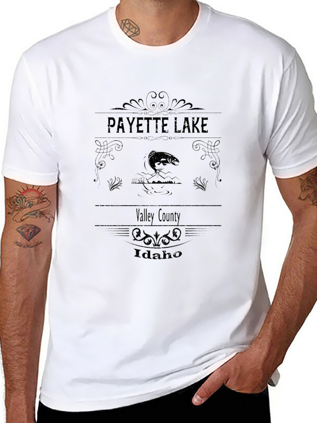Payette Lake Idaho Graphic T-Shirt