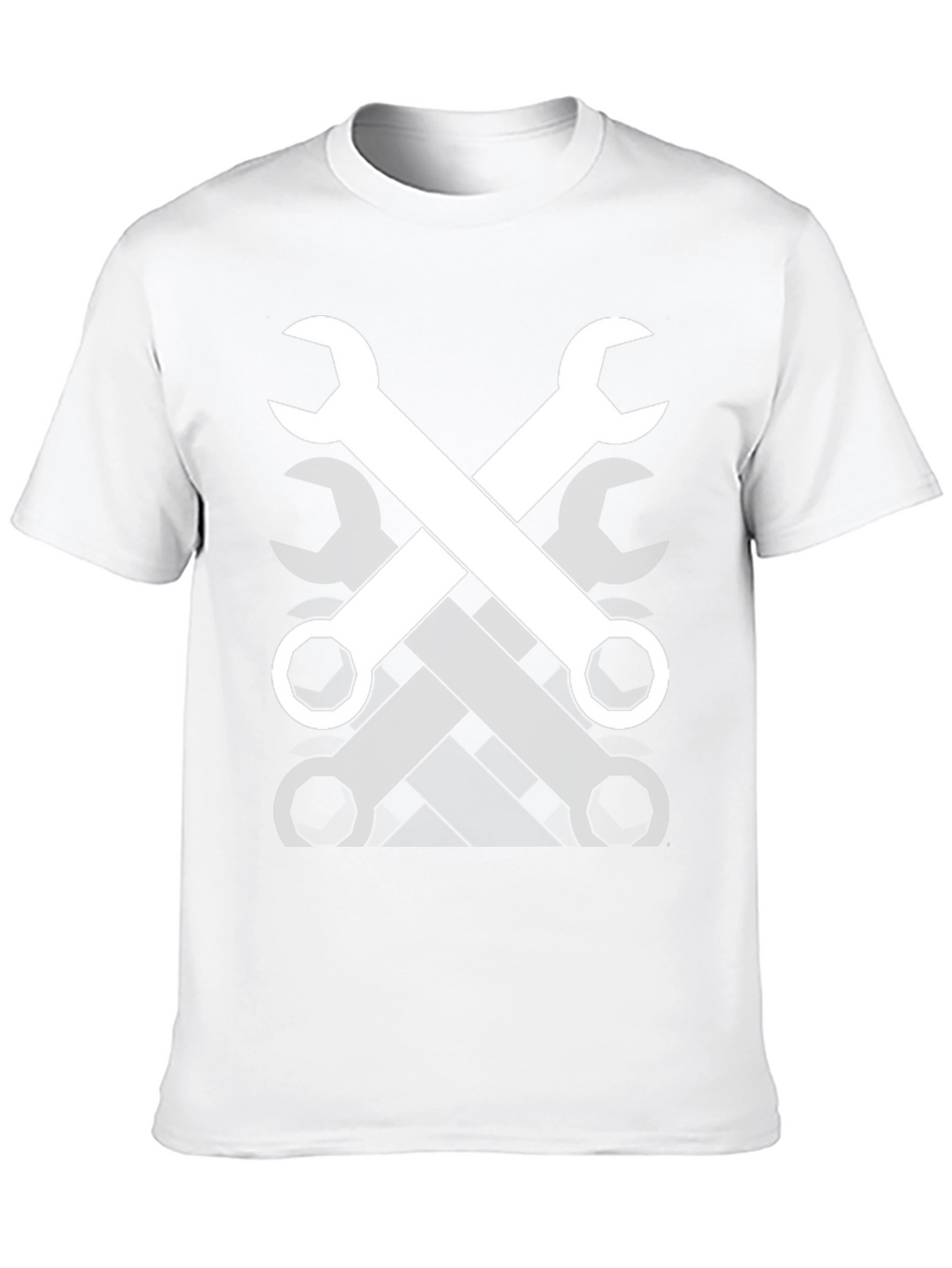 Wrench Graphic T-Shirt - Mechanic Style