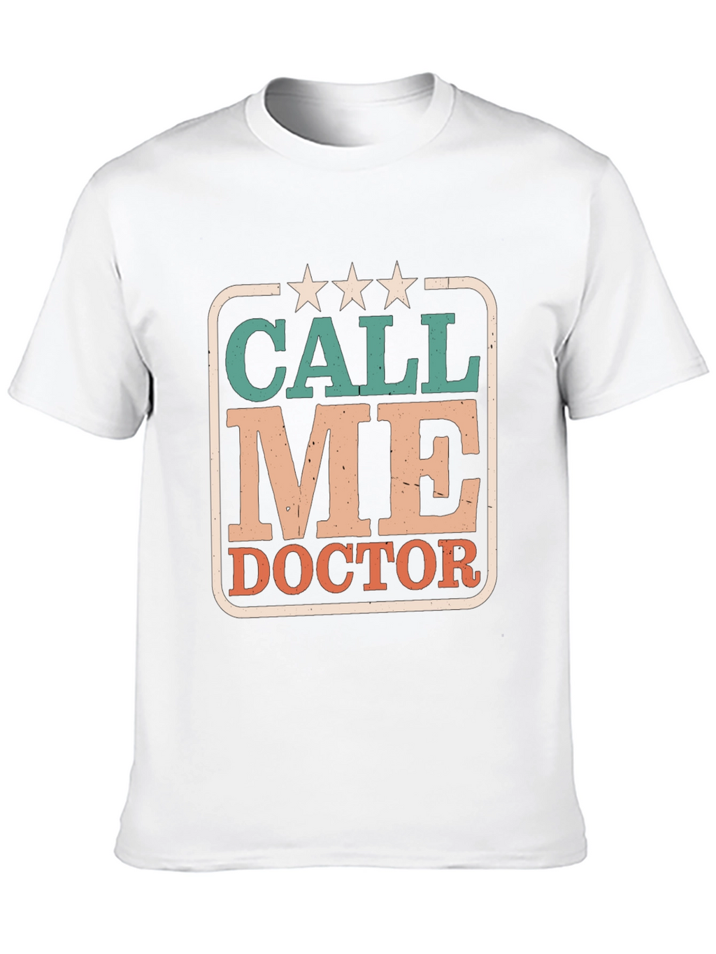Call Me Doctor Graphic Tee - Black