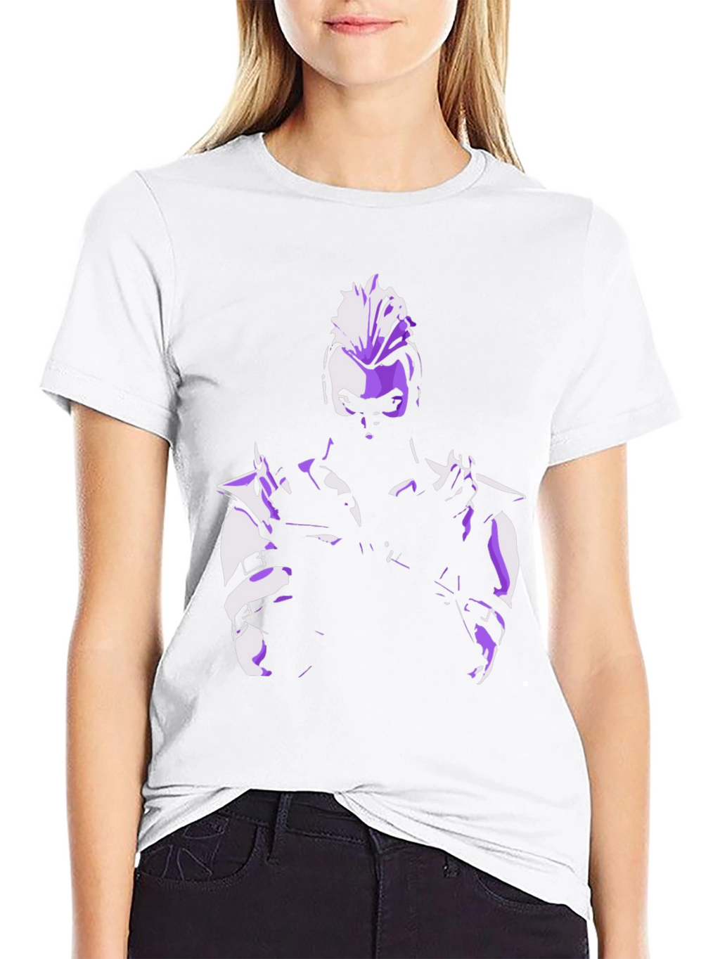 Valorant Inspired Fade T-Shirt - Black