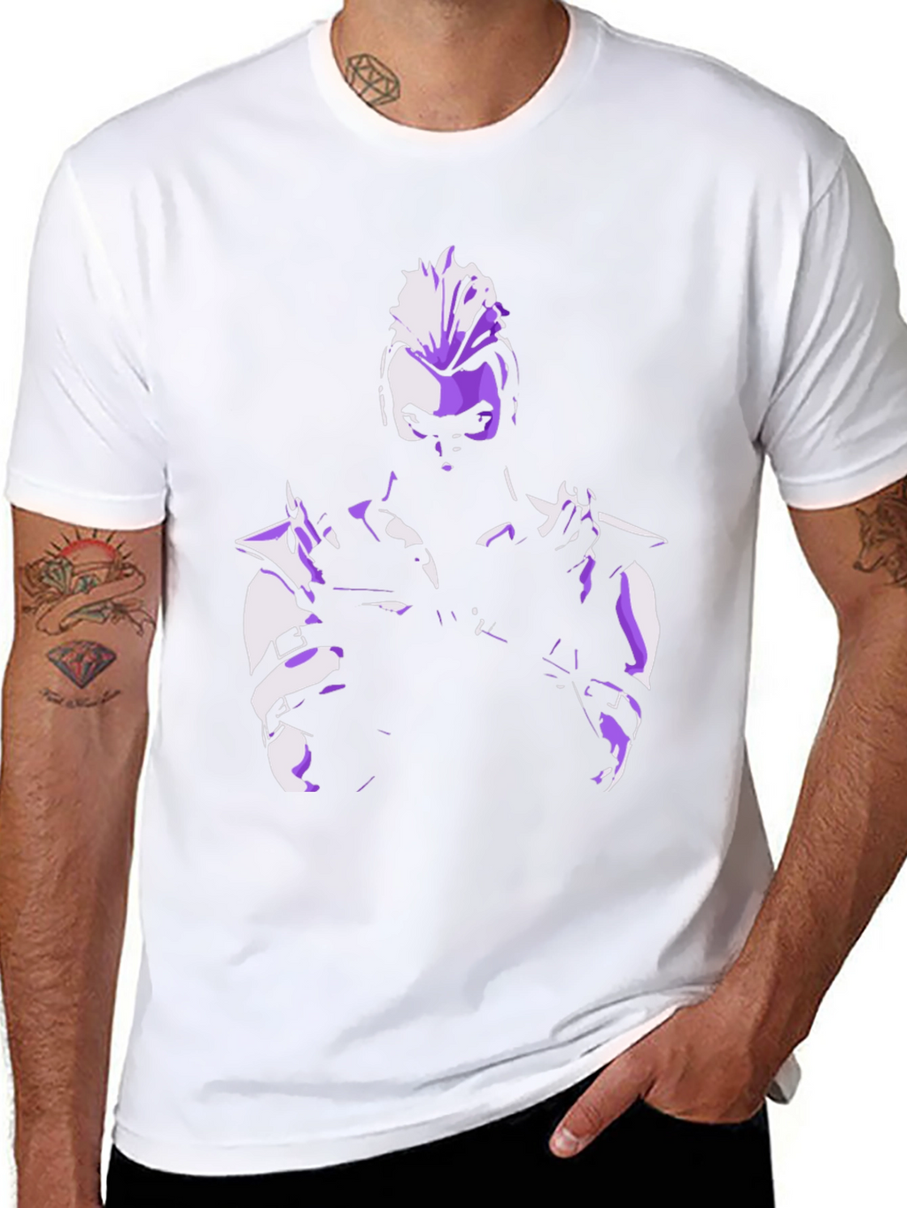 Valorant Inspired Fade T-Shirt - Black