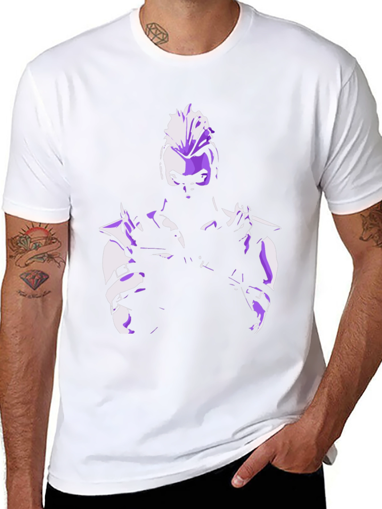 Valorant Inspired Fade T-Shirt - Black