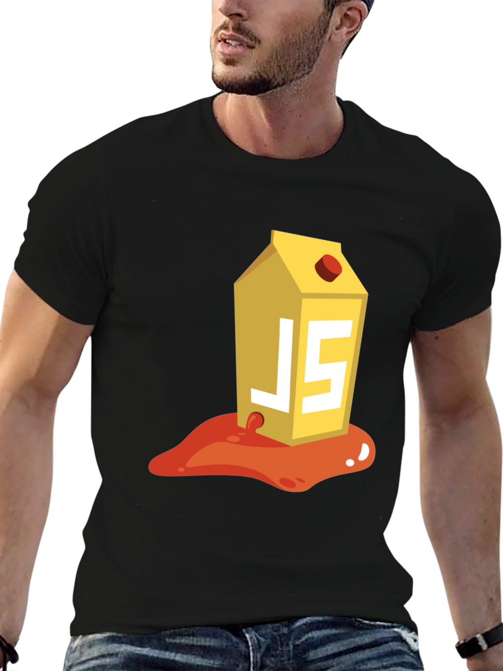 JS Juice Box T-Shirt - Coding Humor Tee