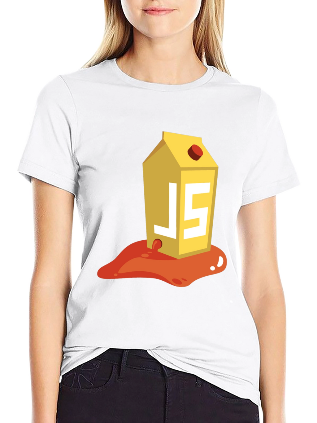 JS Juice Box T-Shirt - Coding Humor Tee