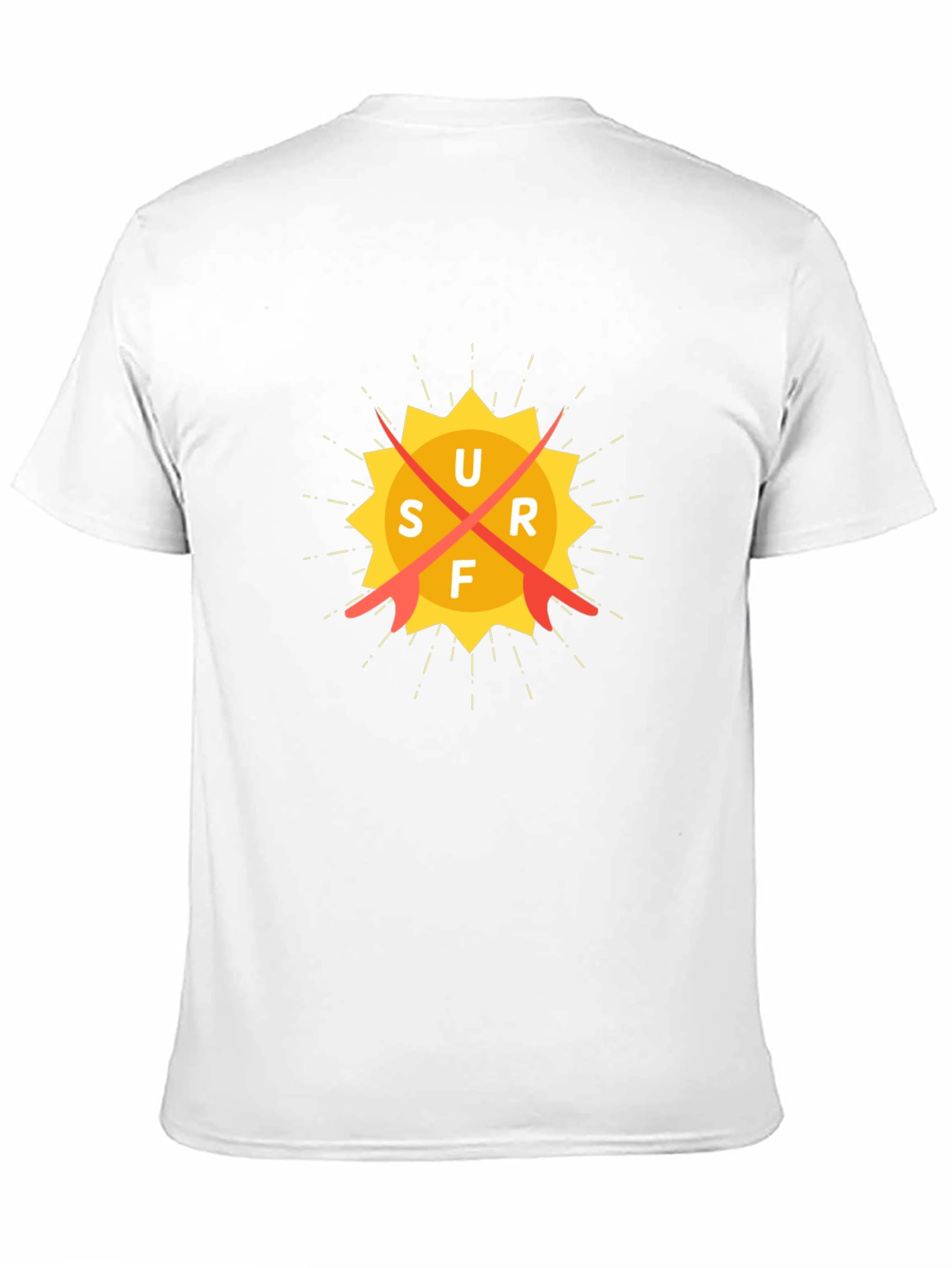 Surf Sun Graphic Tee - Black