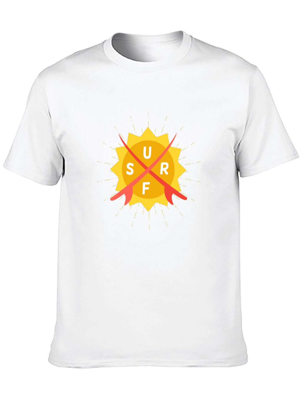 Surf Sun Graphic Tee - Black