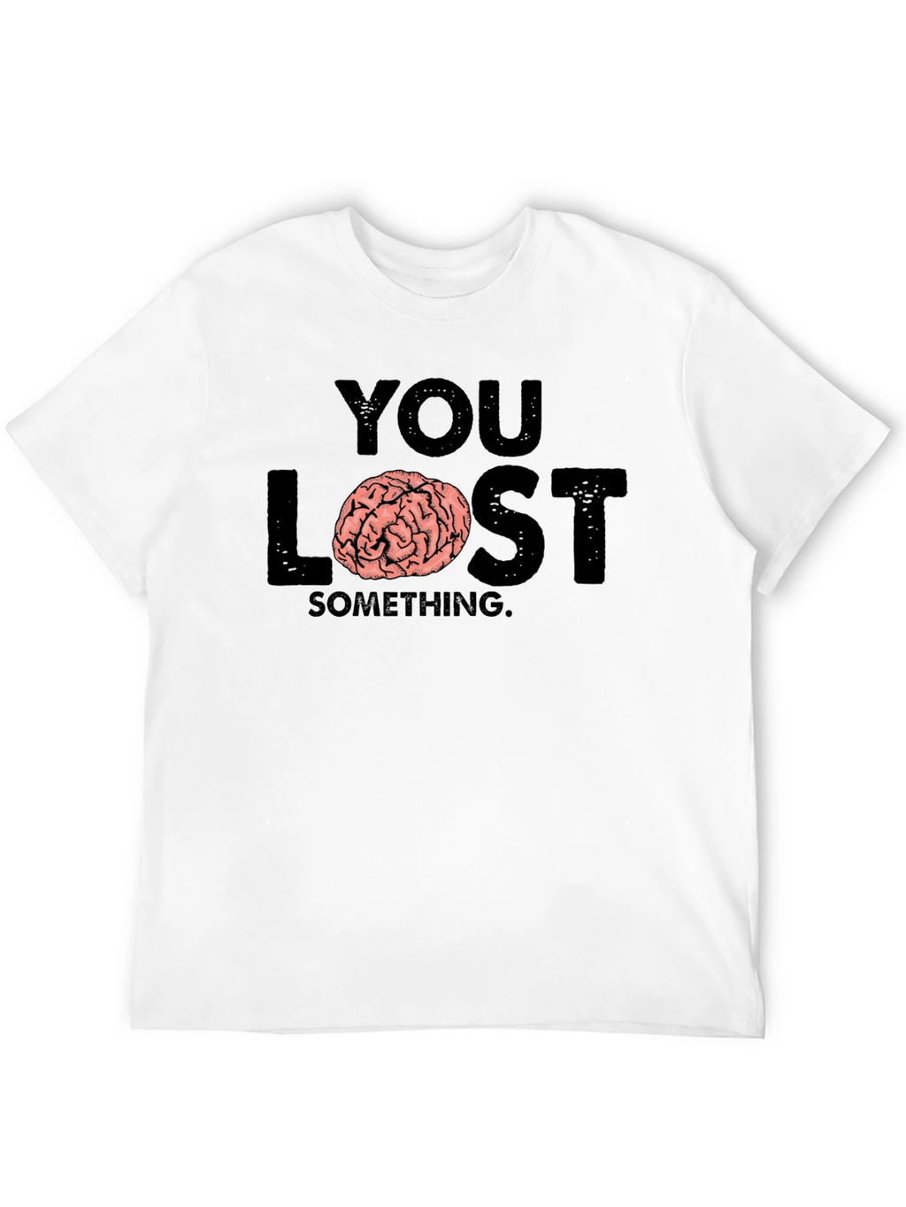 Funny Brain Loss Graphic T-Shirt