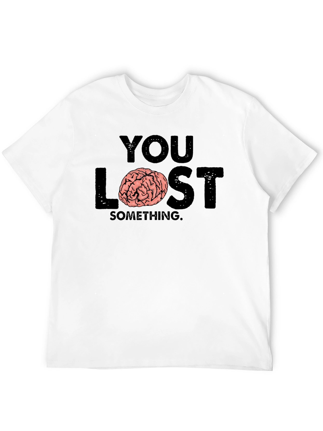 Funny Brain Loss Graphic T-Shirt