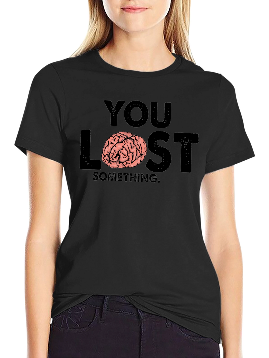 Funny Brain Loss Graphic T-Shirt