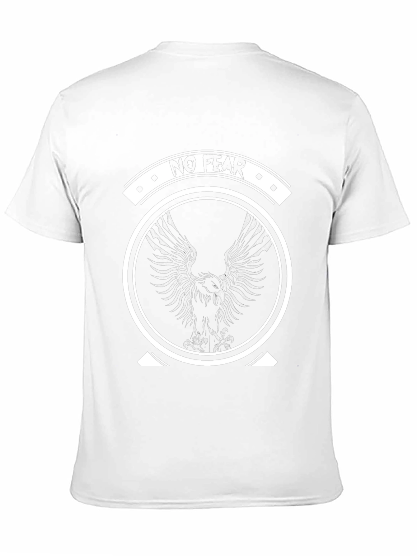 No Fear Eagle Graphic Black T-Shirt