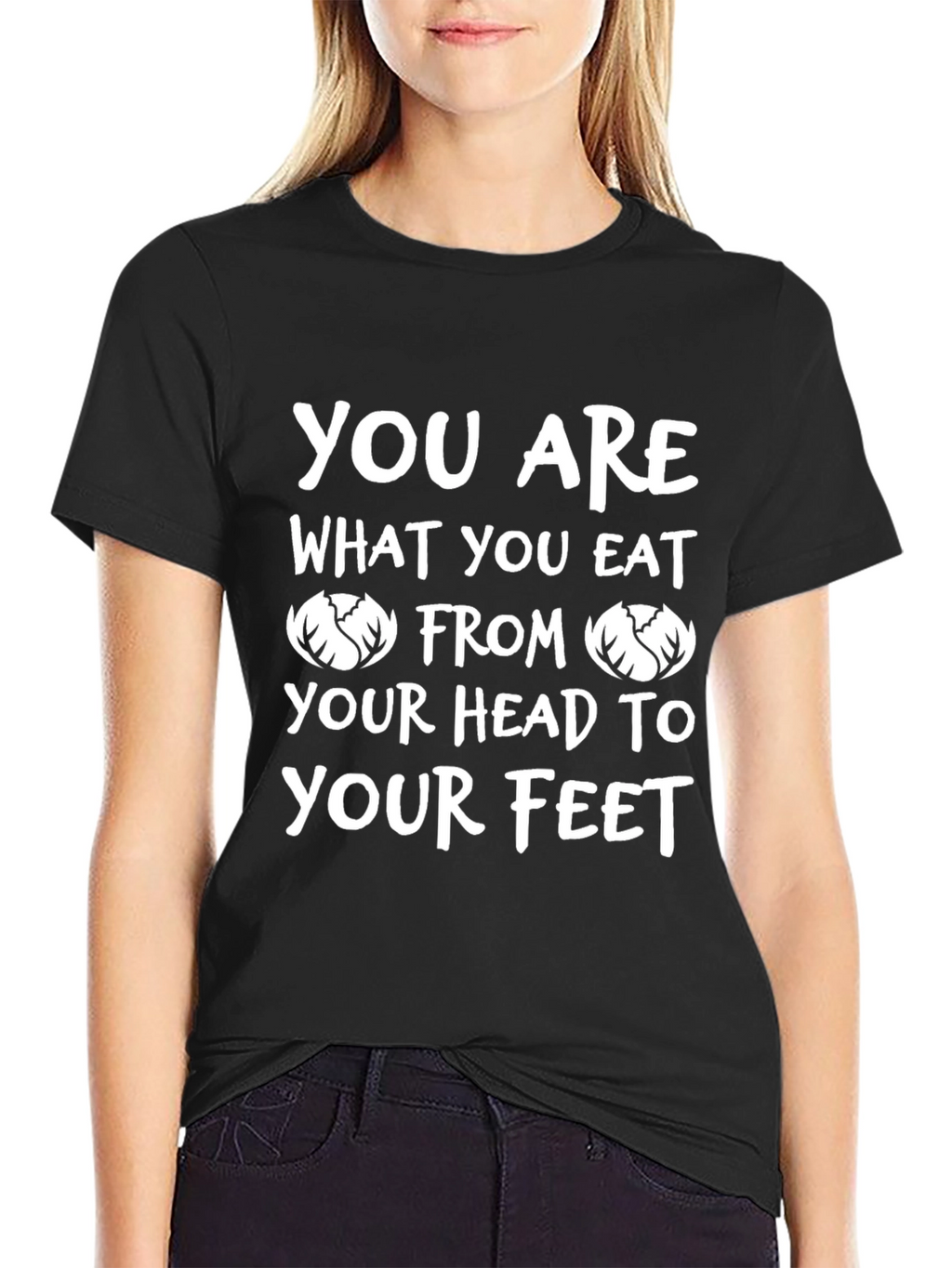 You Are What You Eat Cabbage Graphic T-Shirt
