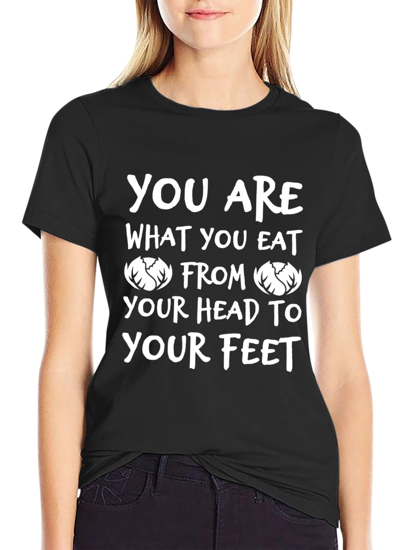 You Are What You Eat Cabbage Graphic T-Shirt
