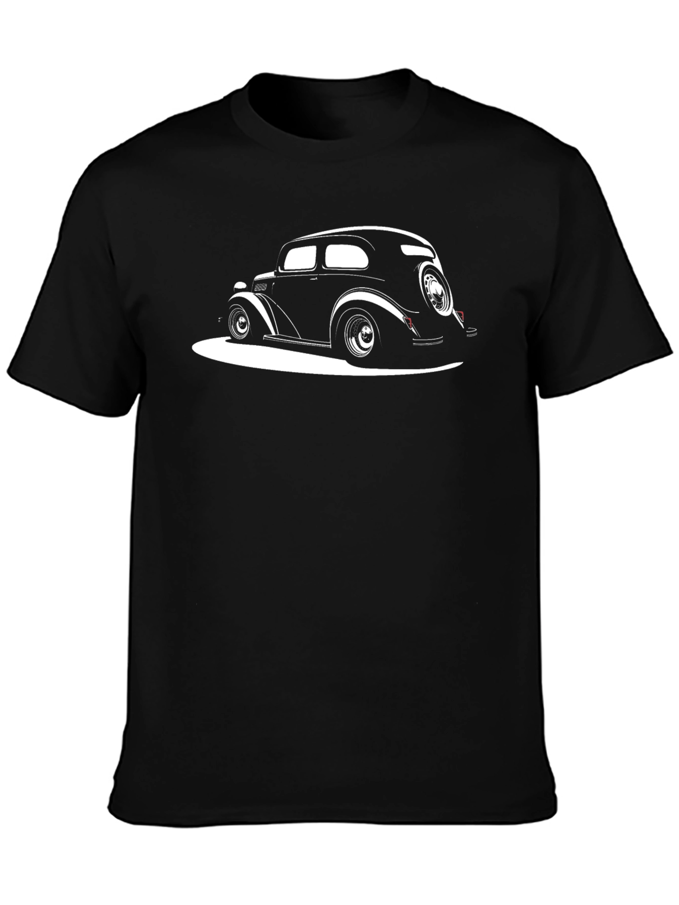 Classic Car Graphic Tee - Black