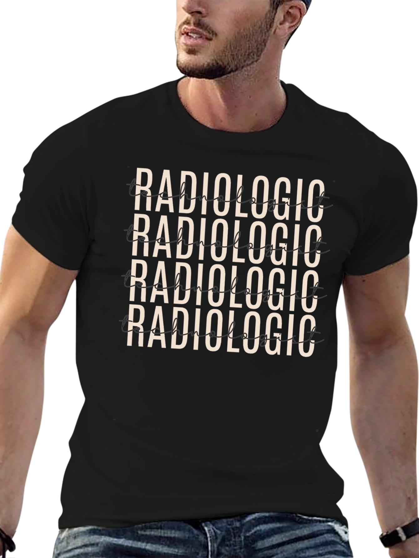 Radiologic T-Shirt - Black Graphic Tee
