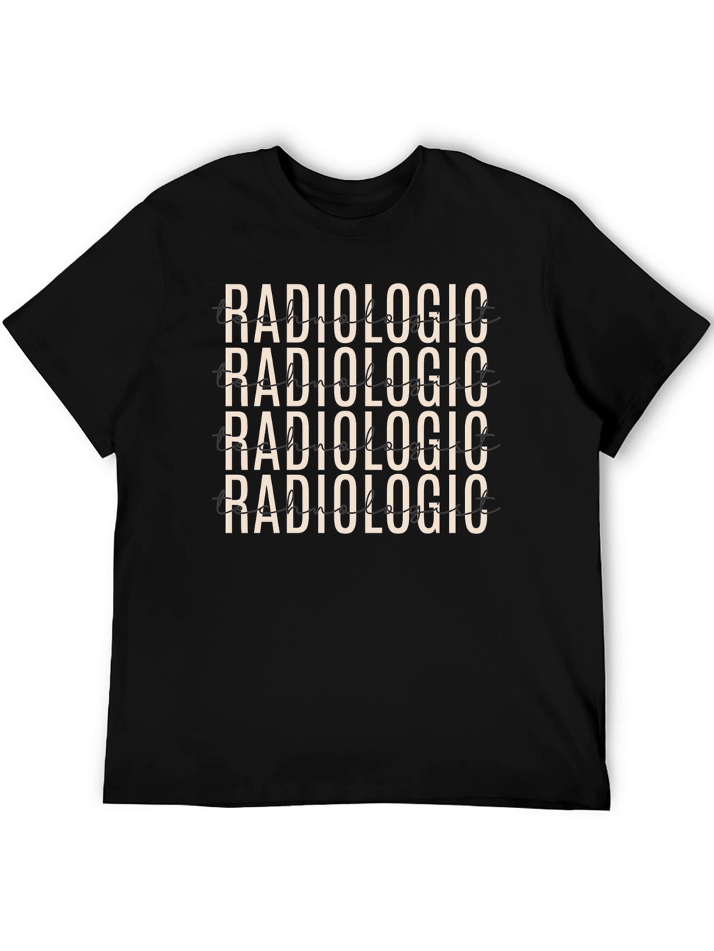 Radiologic T-Shirt - Black Graphic Tee