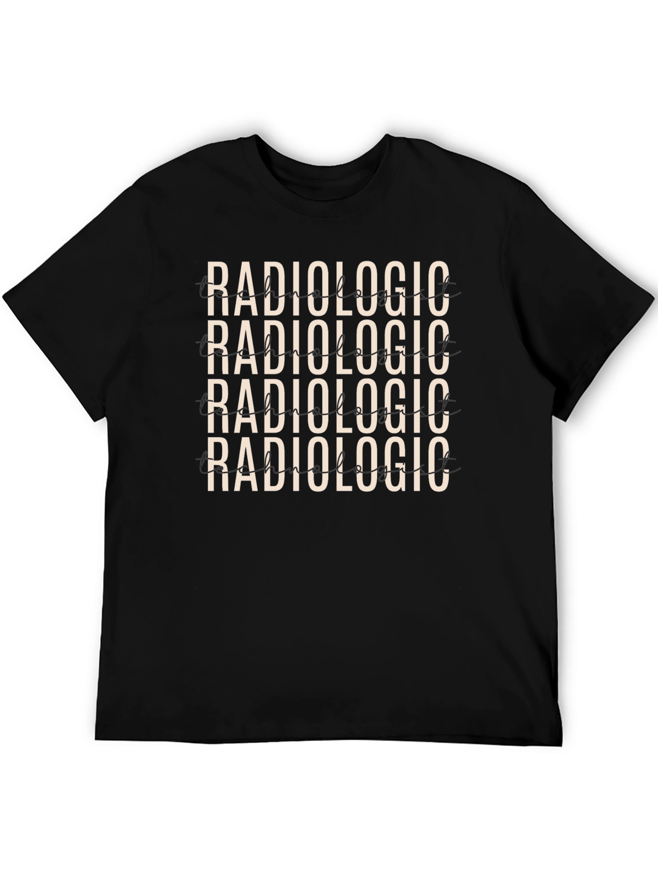 Radiologic T-Shirt - Black Graphic Tee