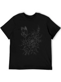 Classic Solid Black Crew Neck T-Shirt