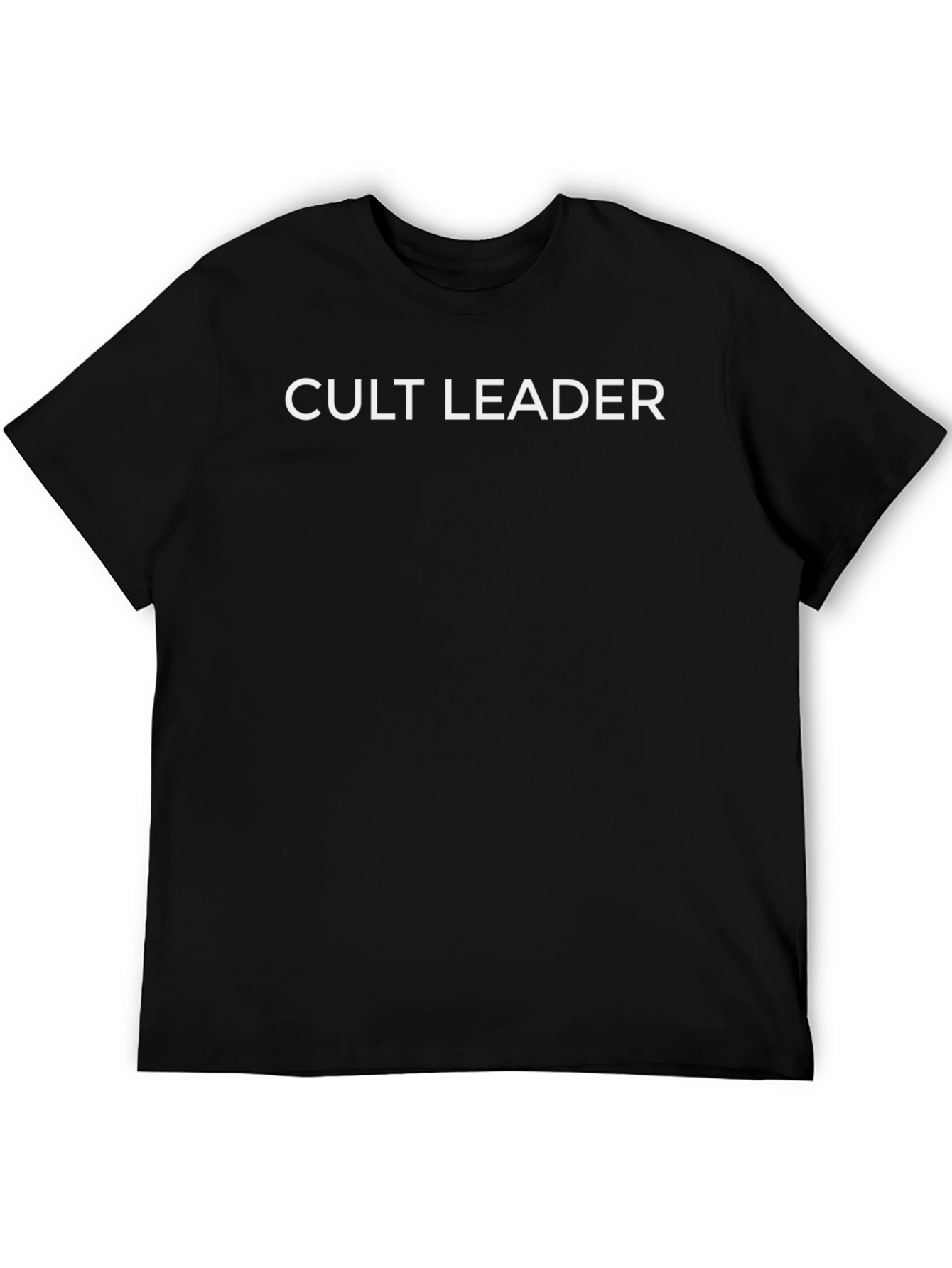 Cult Leader Graphic Tee - Bold Statement Shirt