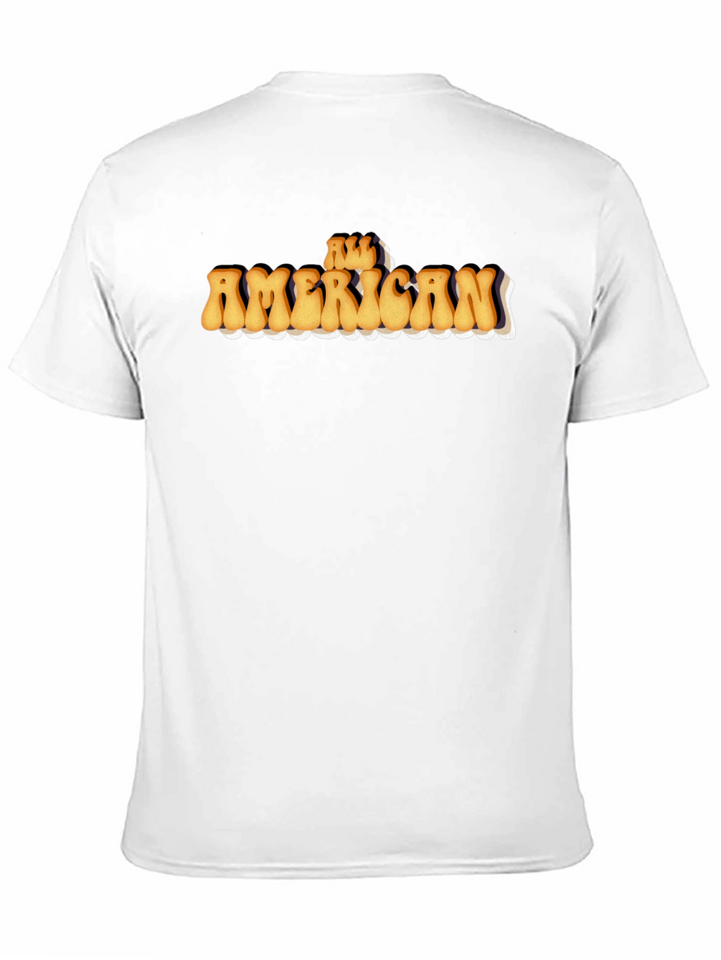 All American Retro Graphic Tee - Black