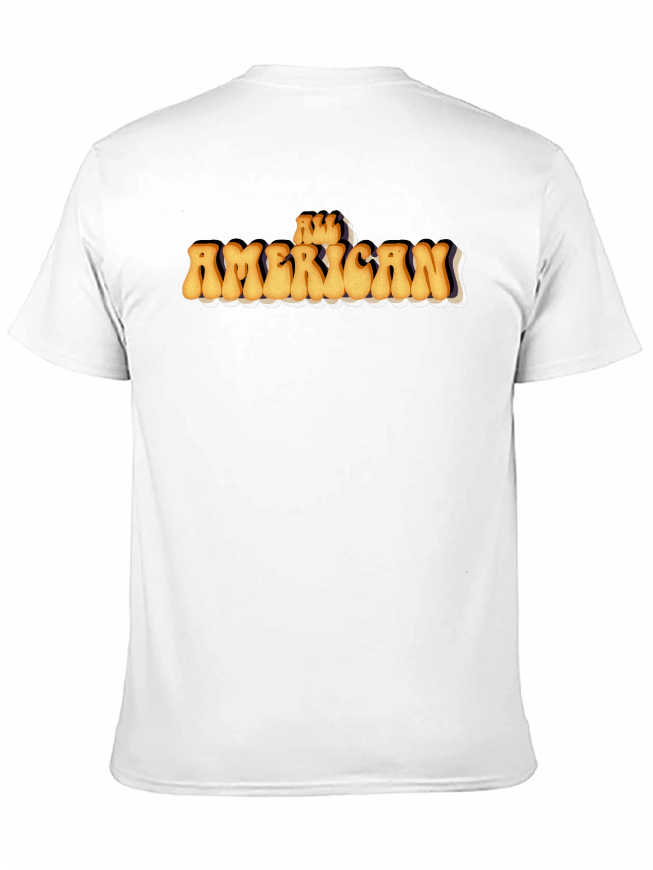 All American Retro Graphic Tee - Black