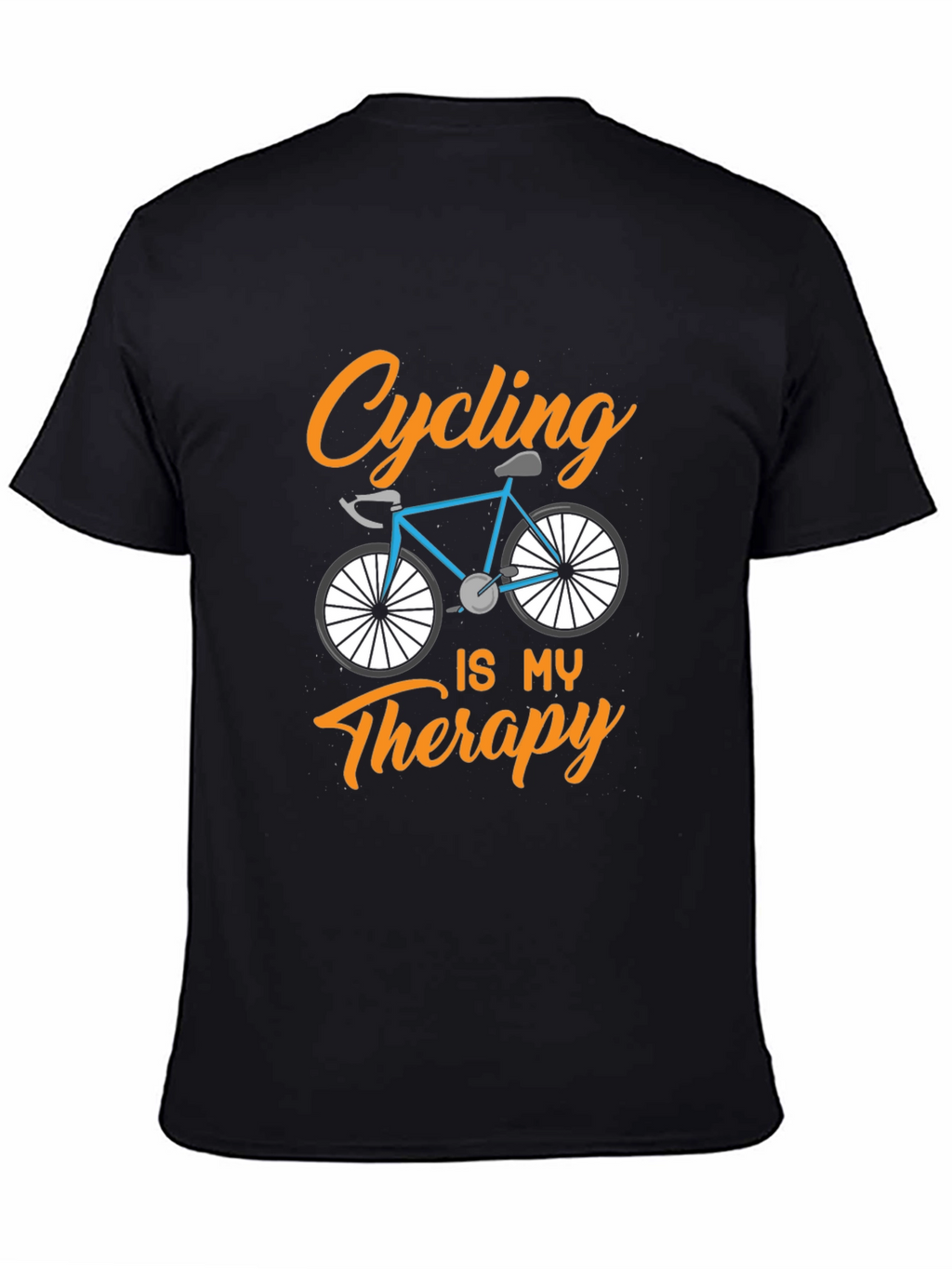 Cycling is My Therapy Graphic T-Shirt