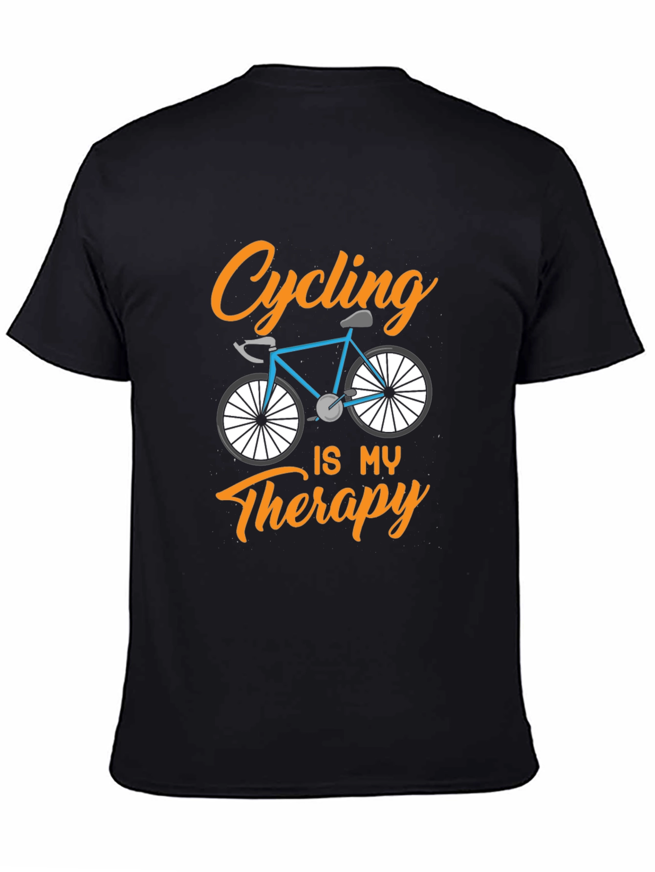 Cycling is My Therapy Graphic T-Shirt