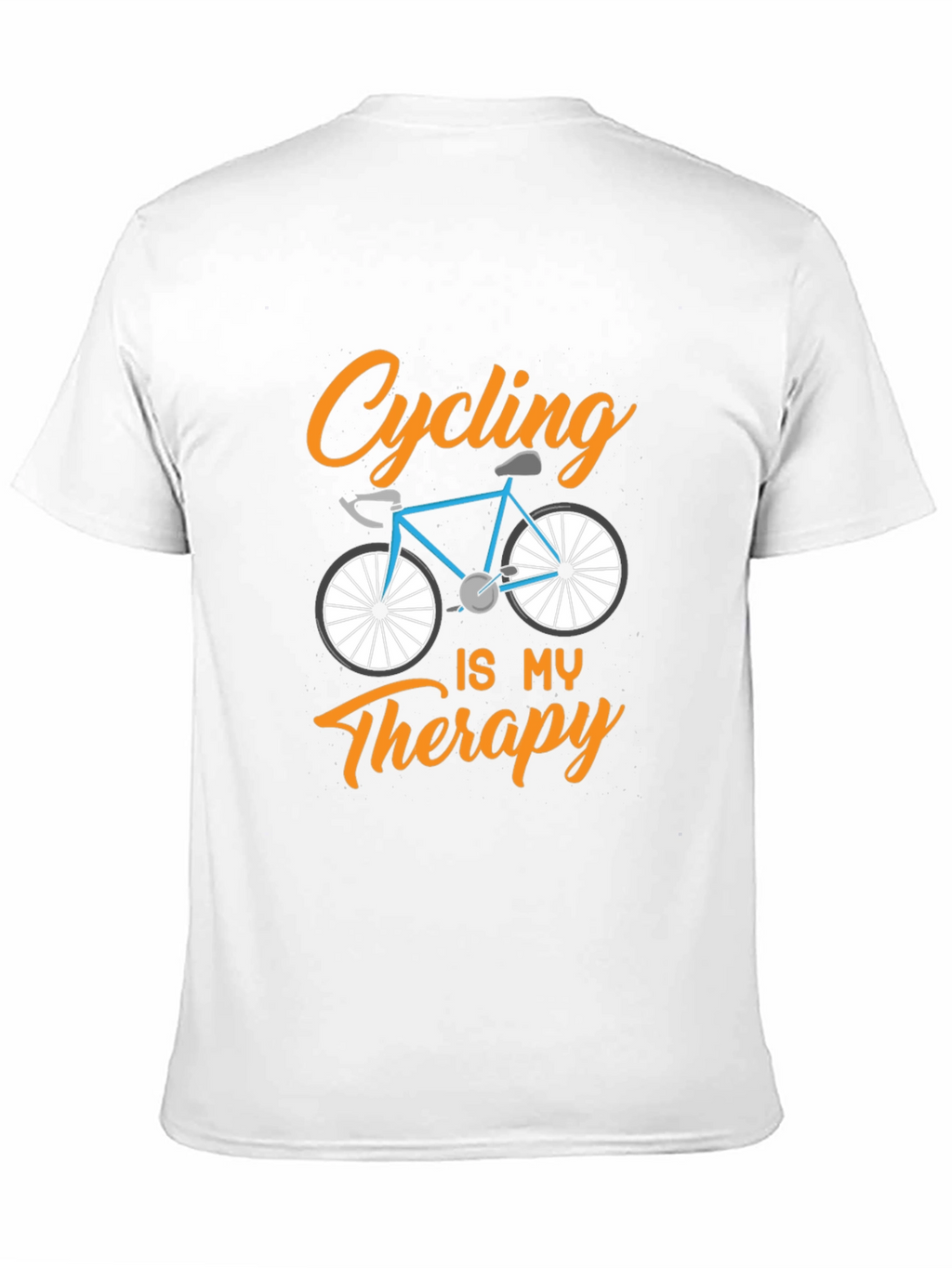 Cycling is My Therapy Graphic T-Shirt